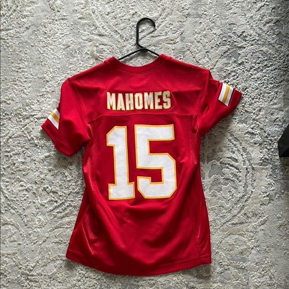 Kids Red Football Jersey - Picture 2 of 2